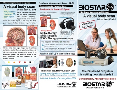 Biostar-NLS brochure page 1